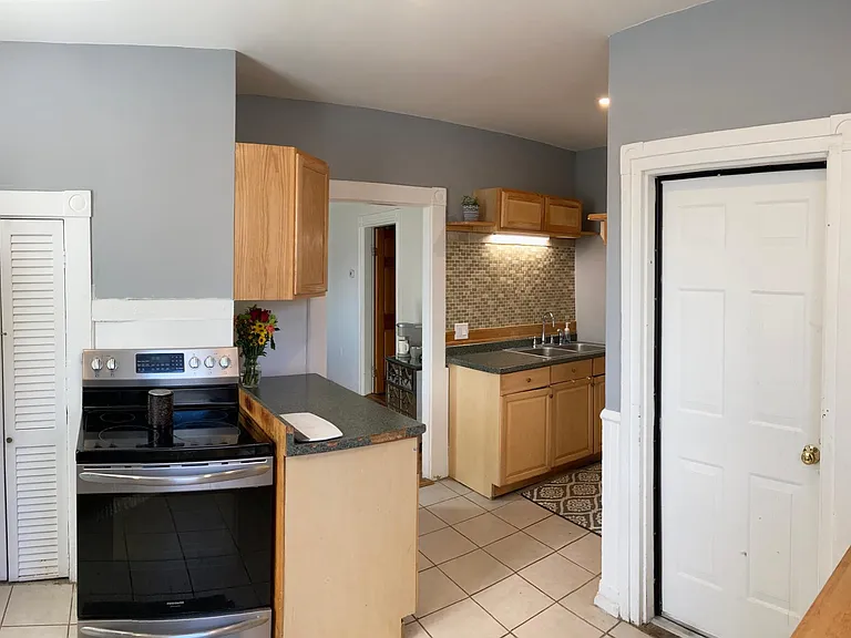 Kitchen with pantry