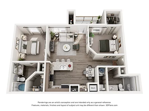 Floor plan B2