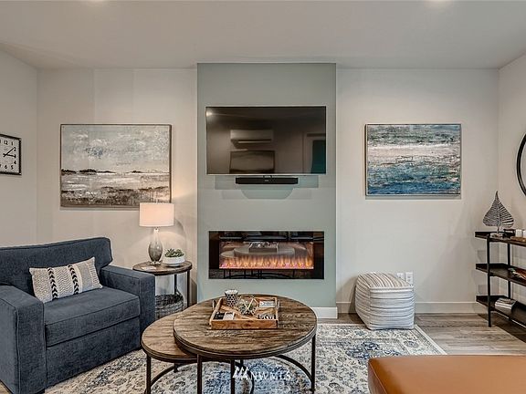 Allusion electric fireplace