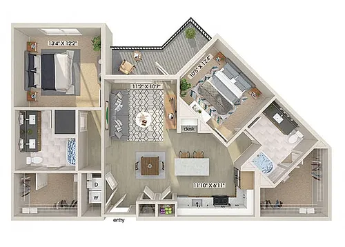 Floor plan B4