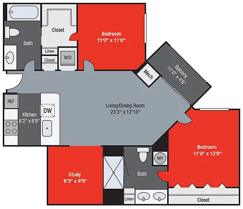 Floor plan B12