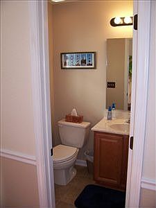 Half bath downstairs
