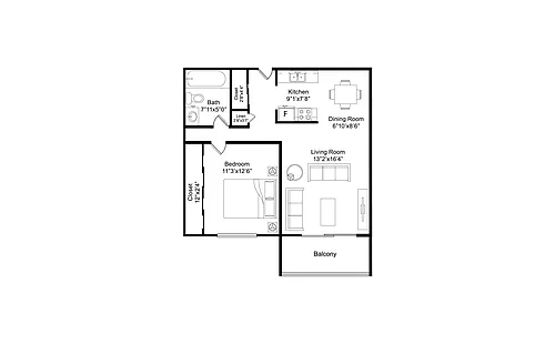 Floor plan A1