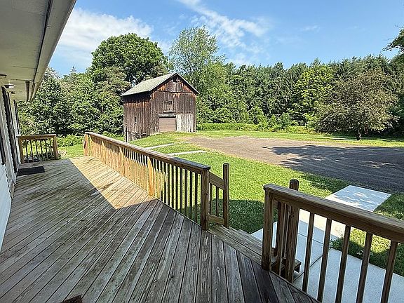 Main house from porch