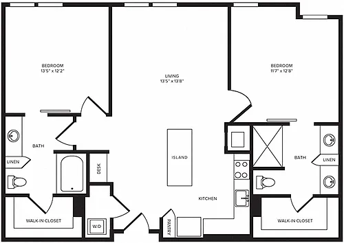 Floor plan B3