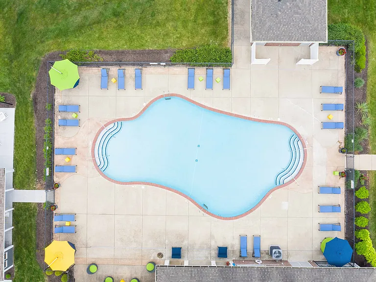 Pool Aerial View