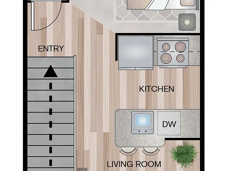615 Square Feet 615 Square Feet