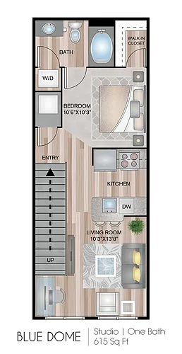 Floor plan Blue Dome