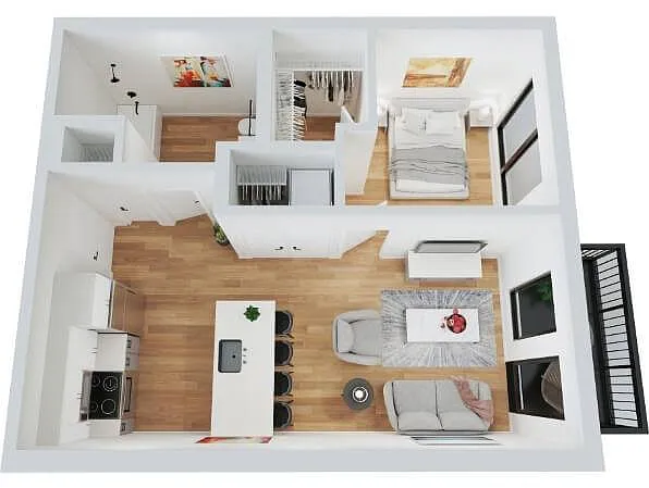 Floor plan Hiawatha