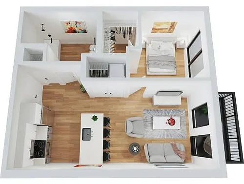 Floor plan Hiawatha