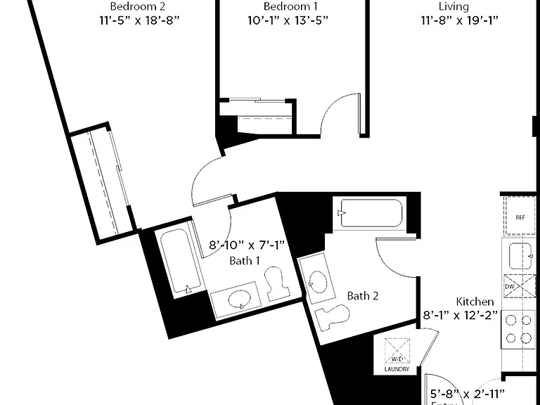 D3 2B2B 956 SQFT D3 2B2B 956 SQFT