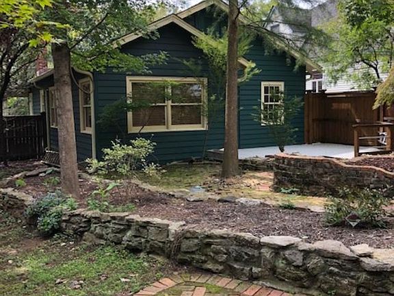 Courtyard in back of home