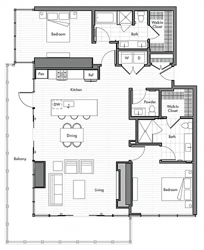 Floor plan Penthouse 2