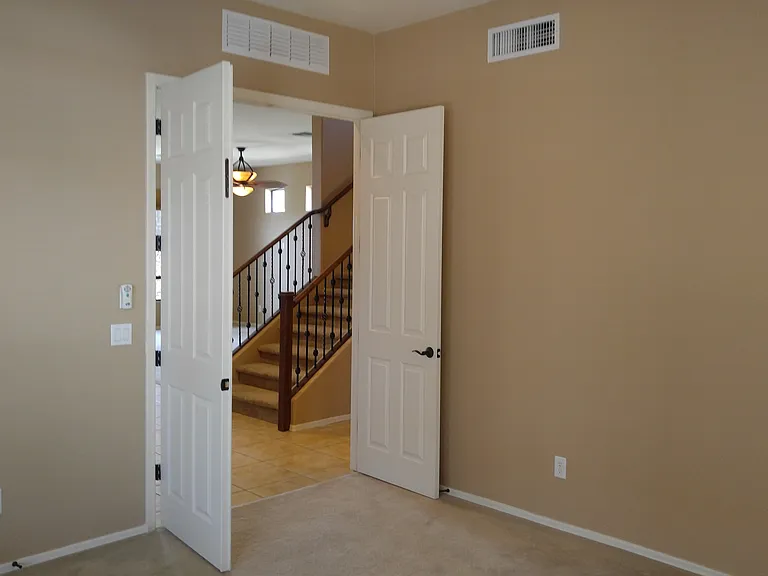 Den/office french doors
