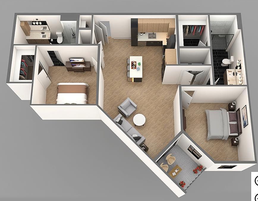 1st image of 5539 Pershing Ave #221