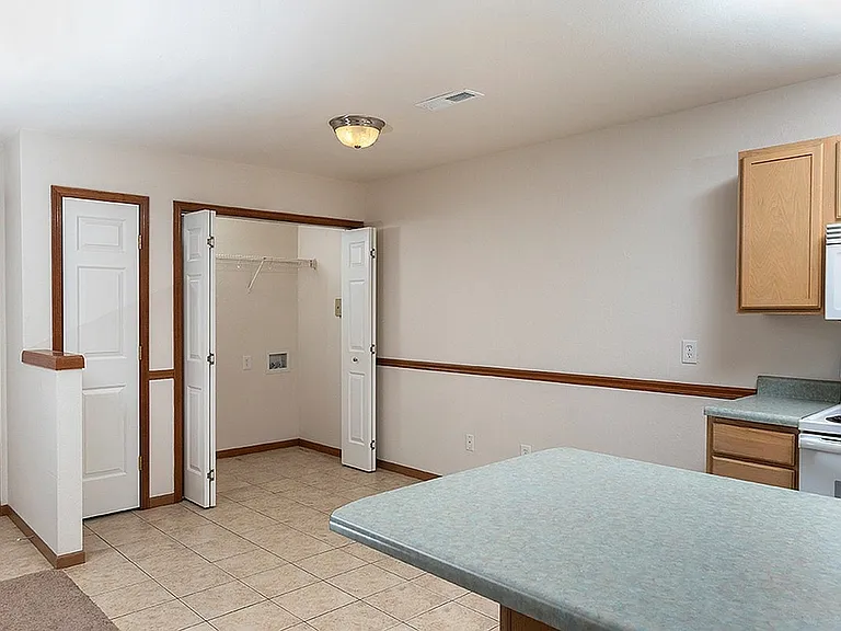 Dining Area and Laundry Area with Washer/Dryer Hookups