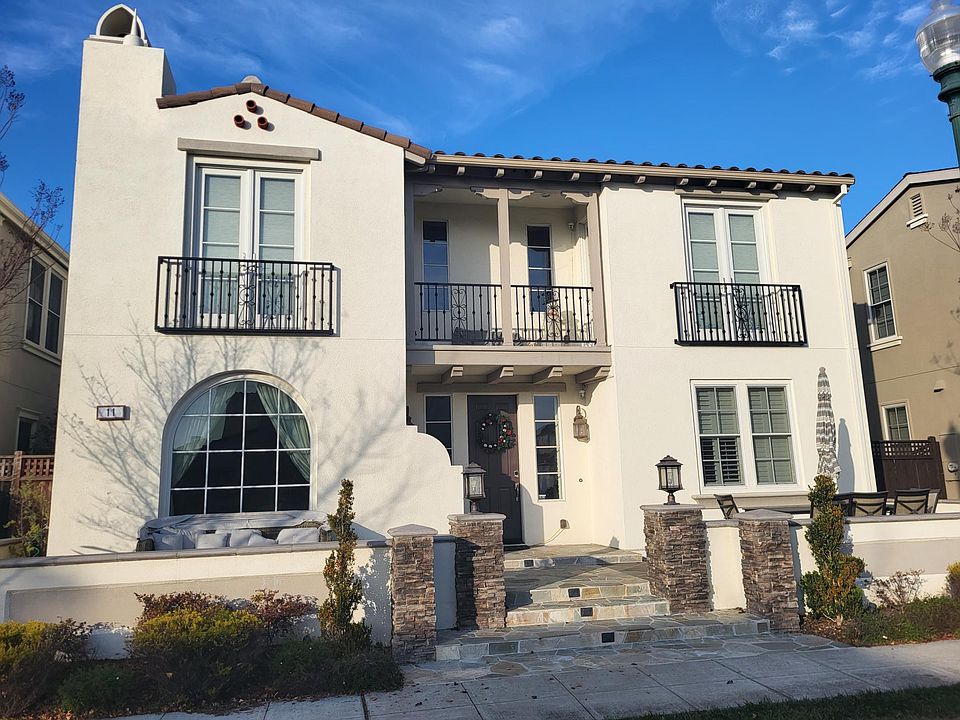 The front of the house