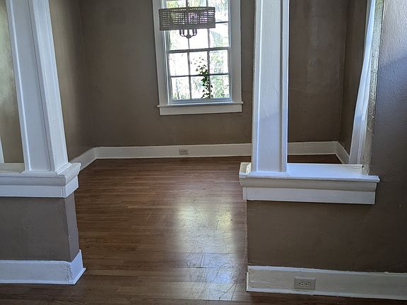 VIEW FROM LIVING ROOM FIREPLACE TO DINING ROOM