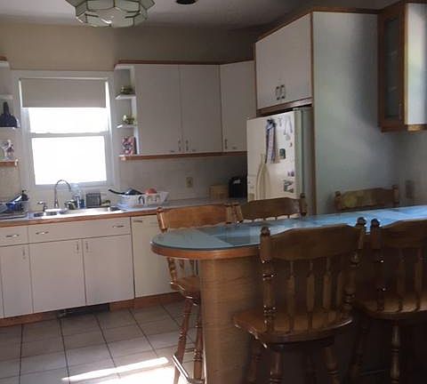 kitchen with ample cabinet storage