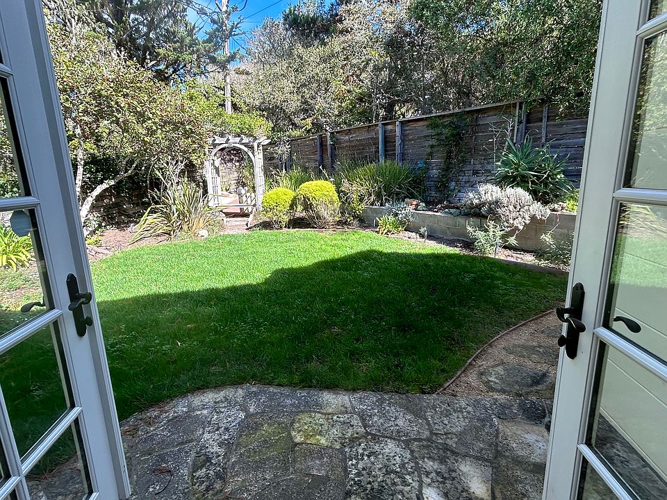 French doors open from master bedroom