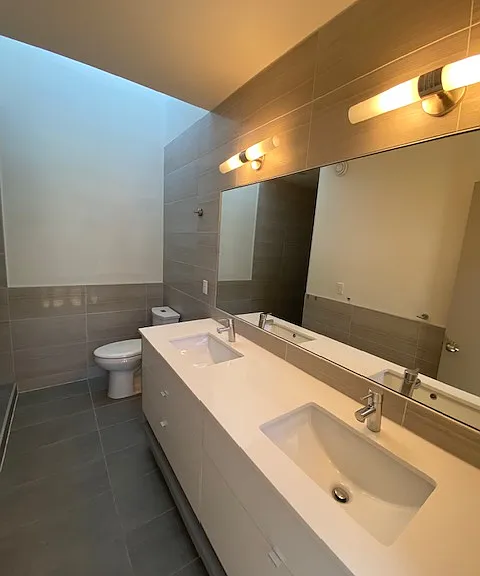 Primary bathroom.