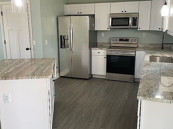 Kitchen from dining area