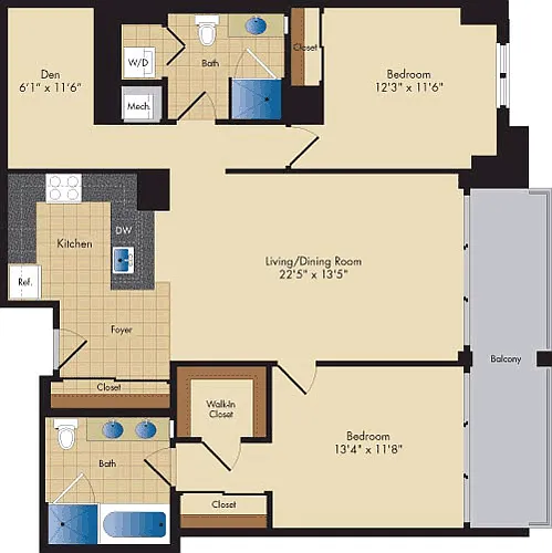 Floor plan The Works