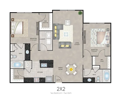 Floor plan 2A