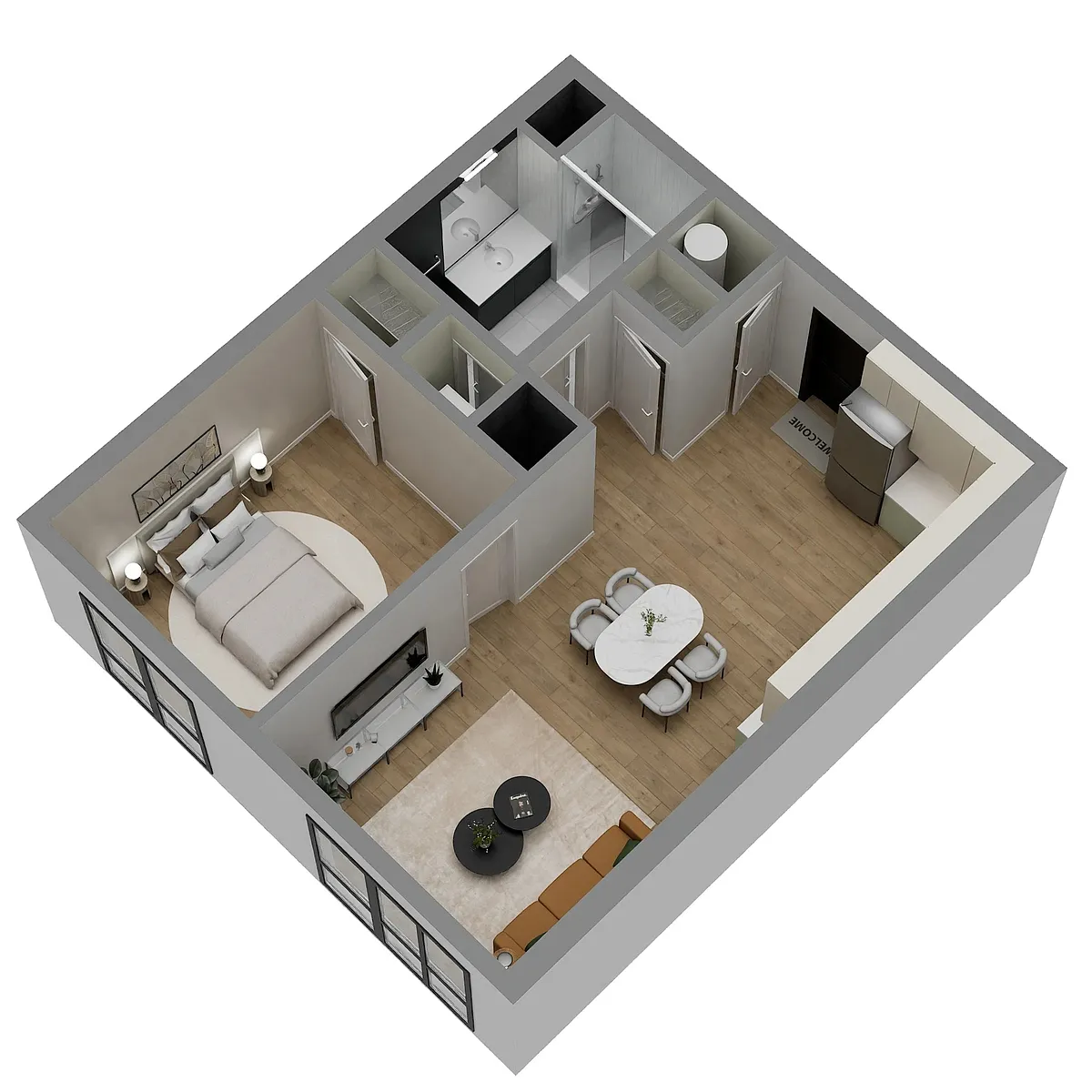 Floor plan A1