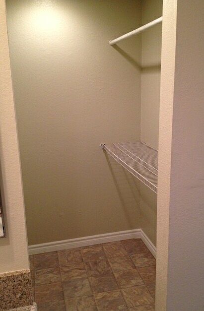 Master Closet with Shelving