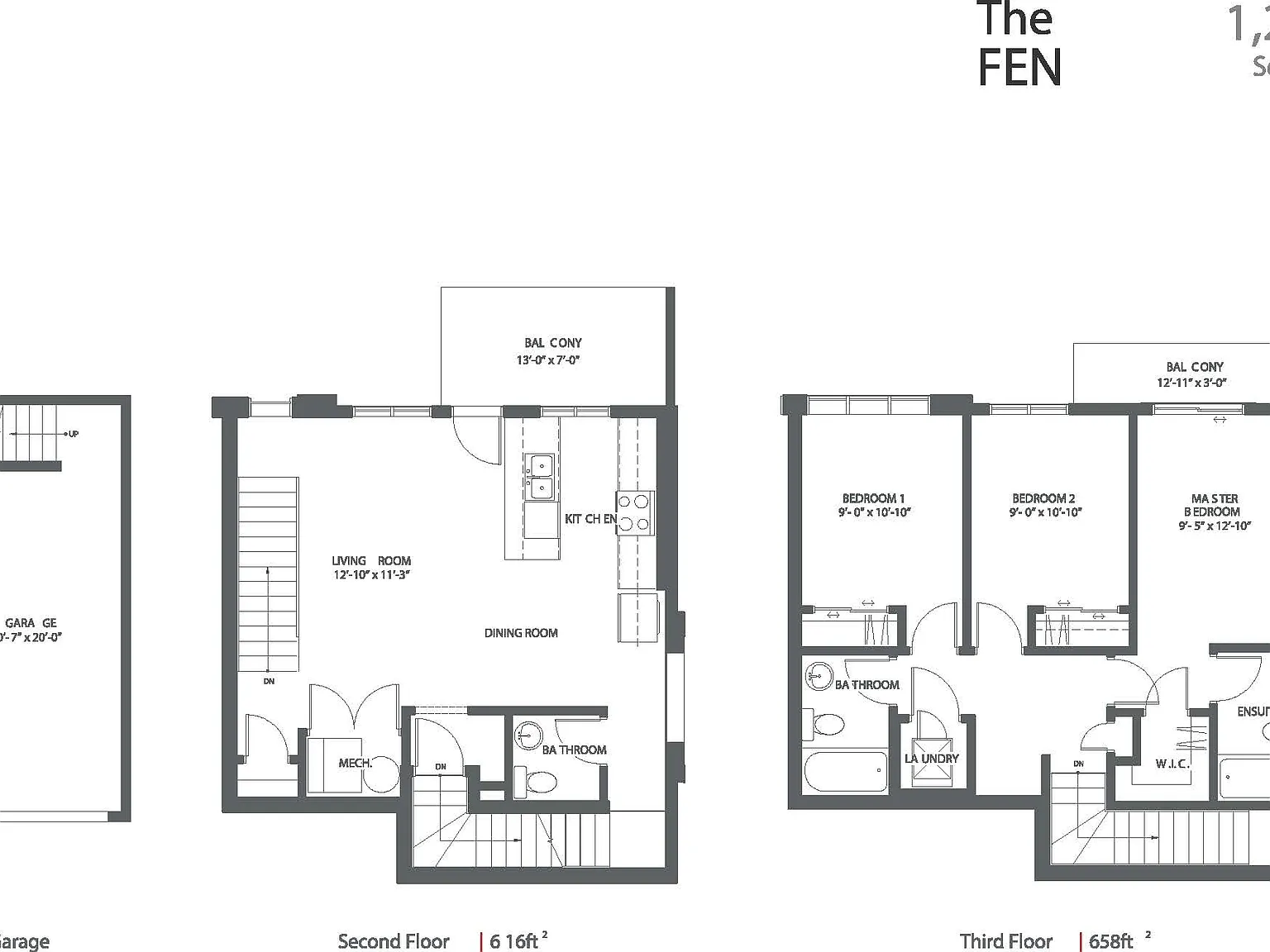 3 bed, 2.5 bath, 1317 sqft, $2,270 — Photo 4