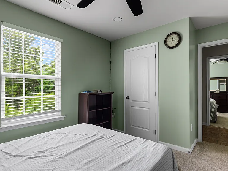Bedroom 4 _ Shown furnished. If a furnished rental arrangement is agreed upon, the room would be presented as shown.