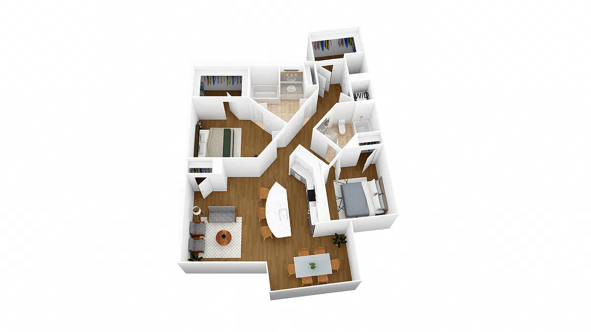 Floor plan B2L + Den