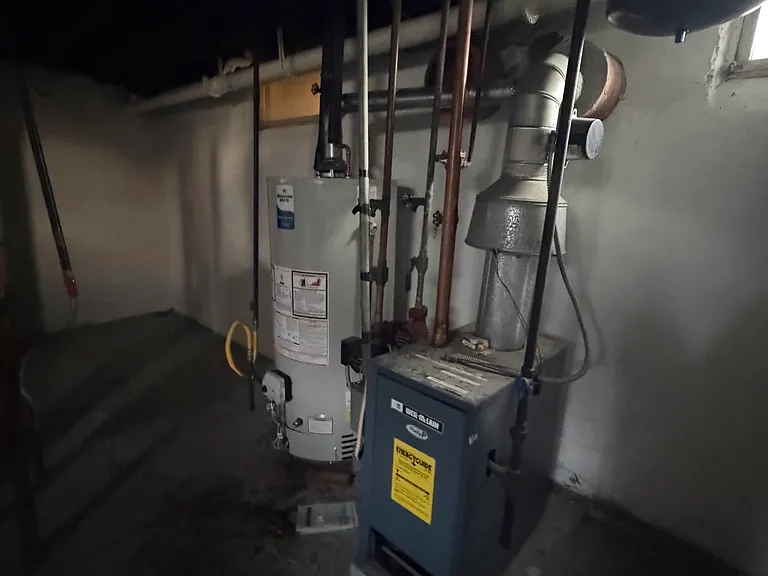 Gas heat and water heater
