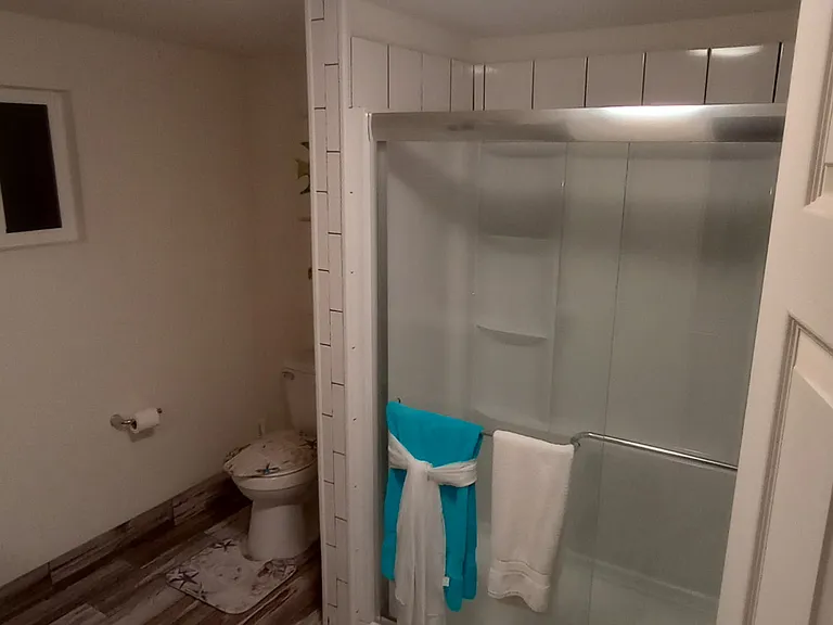 Bathroom, shower tile floor