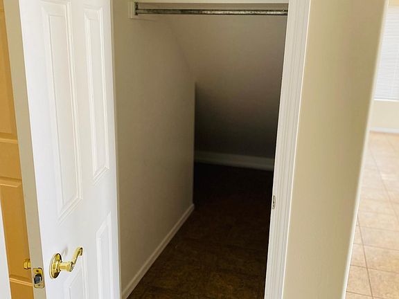 First floor, hall closet