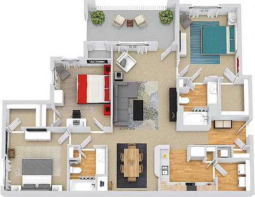 Floor plan Willow