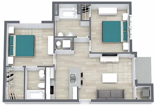 Floor plan Charlotte