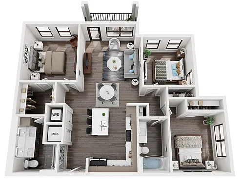 Floor plan C1