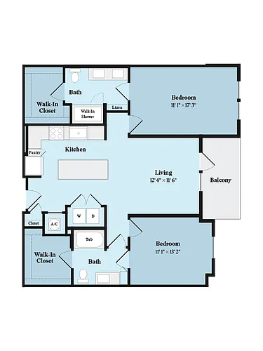 Floor plan B8