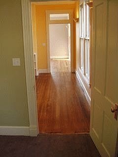 With north light, coming in over a broad lawn.