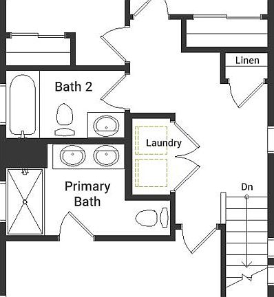 Zenith Floorplan - Second Floor