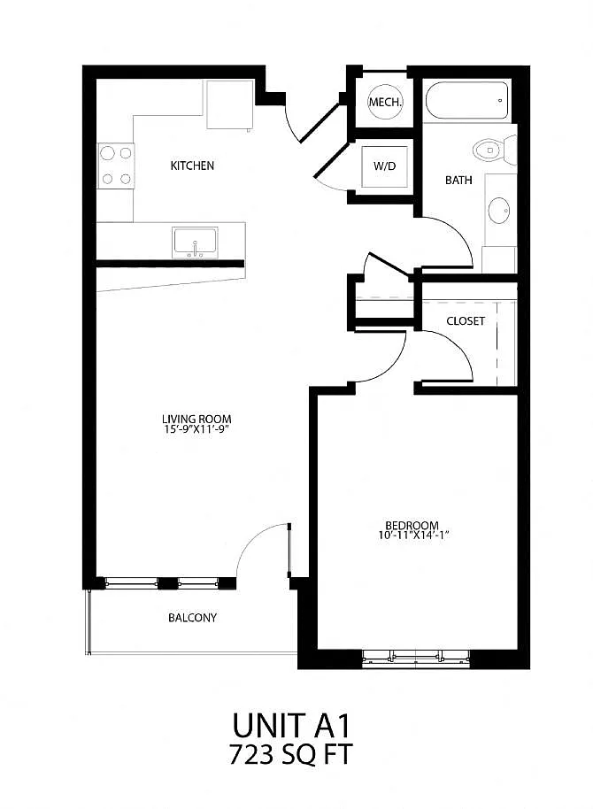 Floor plan A1