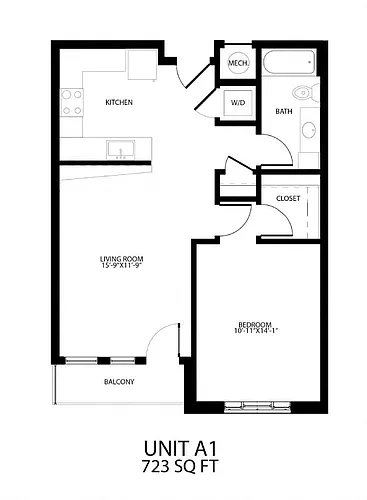 Floor plan A1