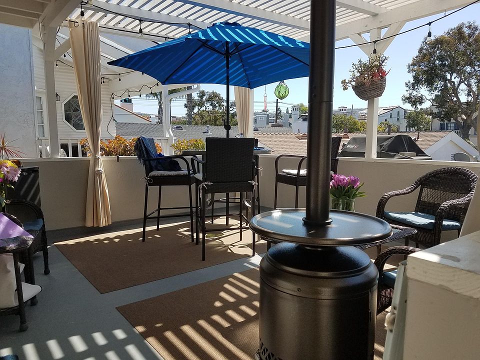 Large patio