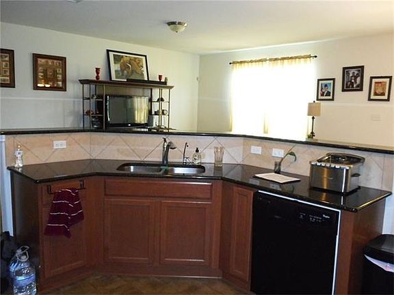 Kitchen Island with Breakfast Bar