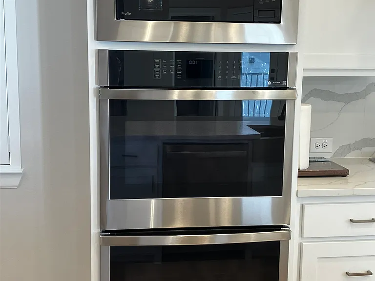 double ovens + microwave: GE Profile