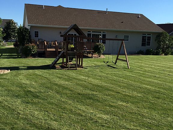 back yard from NE corner