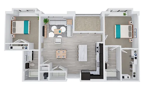 Floor plan B2
