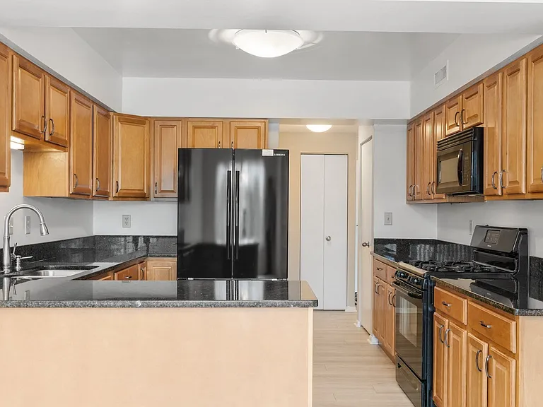 Kitchen with Maple Cabinets